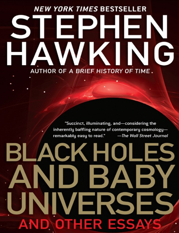 Black Holes and Baby Universes book cover
